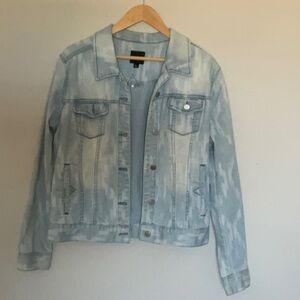 Liverpool distressed Jean jacket indigo L